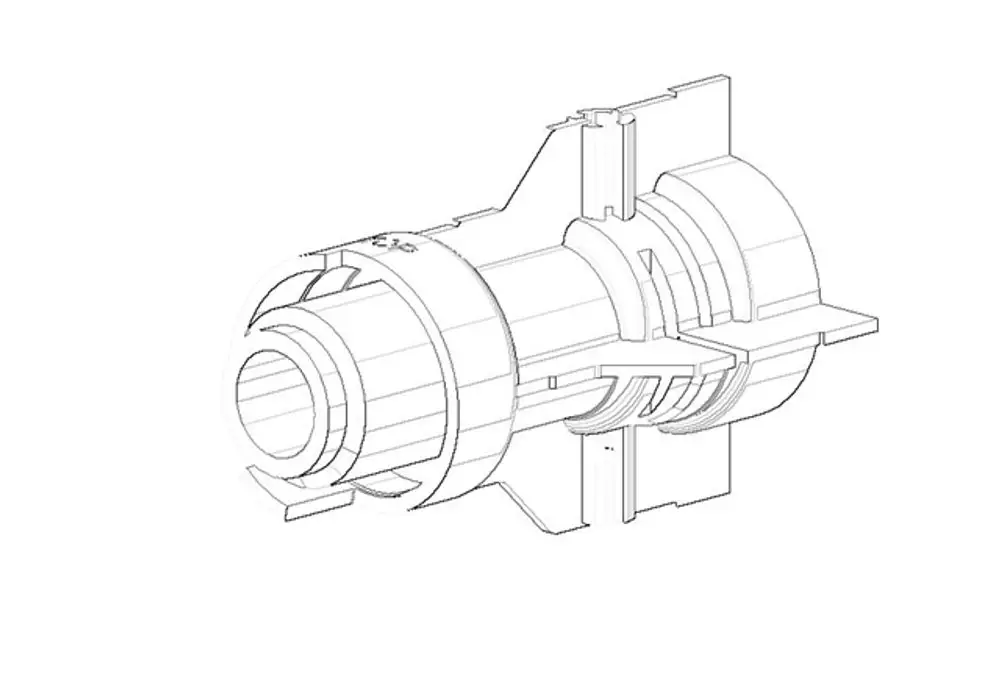 DORNBRACHT Befestigung für UP-Thermostat ERSATZTEILE 093040006 D. 44 x 75 mm, 09304000690 Galeriebild 1